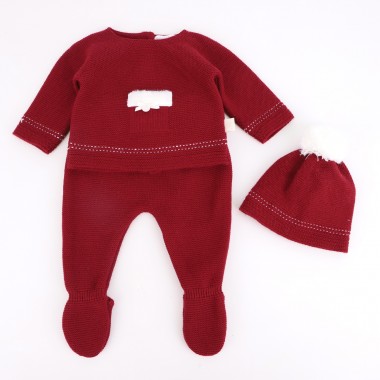 Conjunto 3 Peças MALHA «Bolso em Pêlo»