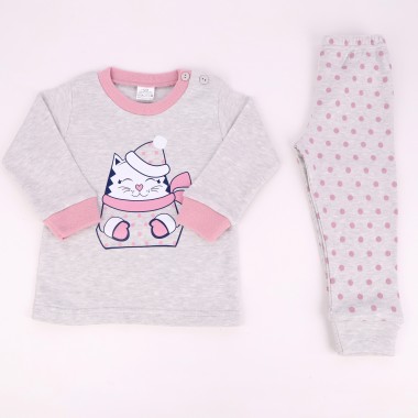 Pijama Menina «Gatinha C/Pintas»