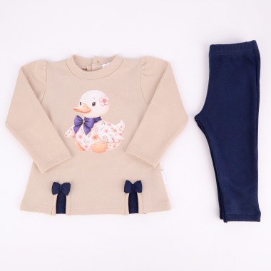 Conjunto Bebé Menina «Patinho»