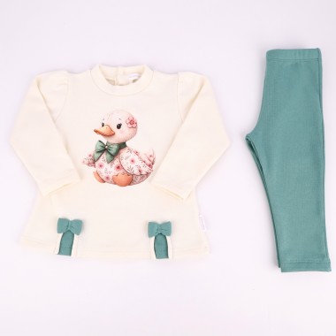 Conjunto Bebé Menina «Patinho»