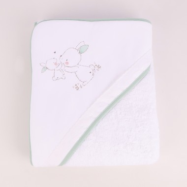 Toalha Banho 100x100 «Coelhos»