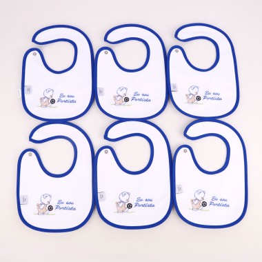 Pack de 6 Babetes «Eu sou Portista...»