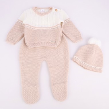 Conjunto 3 Peças MALHA «Tranças»