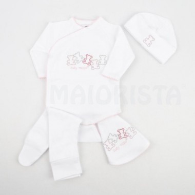 Conjunto Interior 4 Peças «Ursinhos»