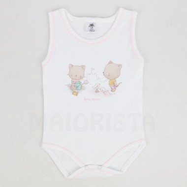 Body Manga Cava «Animais/Praia»